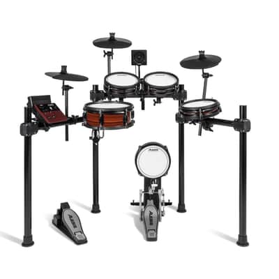 Alesis - Nitro Pro Eight-Piece PRO Electronic Drum Kit with Mesh Heads and Bluetooth image 2