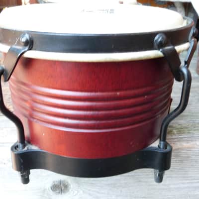 World Beat  professional bongos  cherry image 7