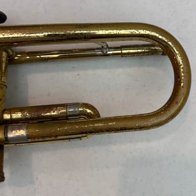 F.E. Olds Ambassador Trumpet — 1968 (S/N 662076) — Very Good + Bach 7C & Accessories image 6