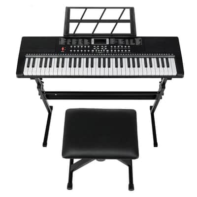 61 Key Keyboard Piano for Beginners with Speakers Digital Piano Stand image 1