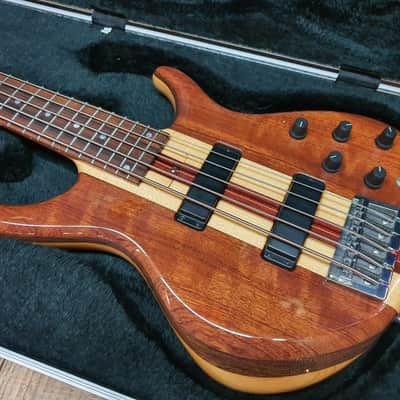 Pre Gibson Tobias Classic 5 String Bass #1782 Unique Rare Bubinga Bartolini image 2
