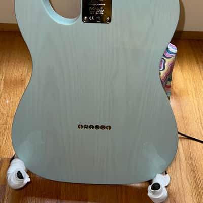 Fender Parallel Universe Volume II Telecaster Tele Magico 2020 - 2021 - Transparent Daphne Blue MINT image 4