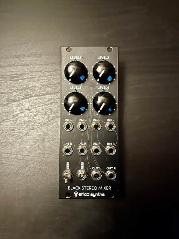 Erica Synths Black Stereo Mixer V3