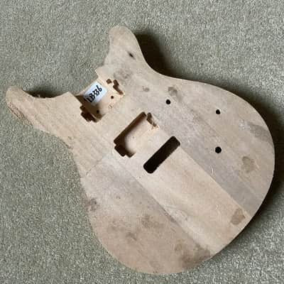Unfinished DIY Double Cutaway Guitar Basswood Body image 1