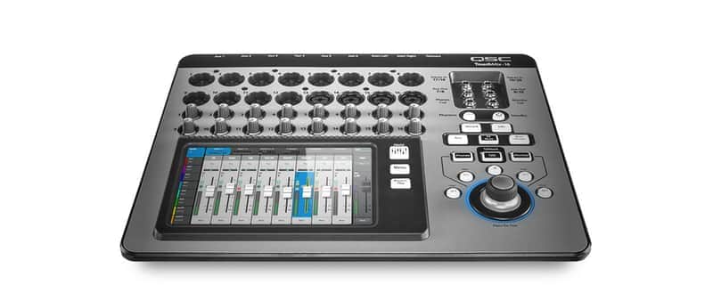 QSC TouchMix-16 Touch Screen Compact Digital Mixer 2010s - Silver image 1