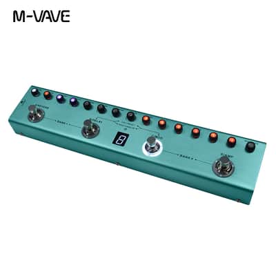 M-vave Tank-G Rechargeable Multi Effects Pedal 36 Presets,9 Preamp Slot,3-Band EQ,8 IR Cab Slot,3 Modulation/Delay/Reverb Effect,price include the import duty to US buyer image 3