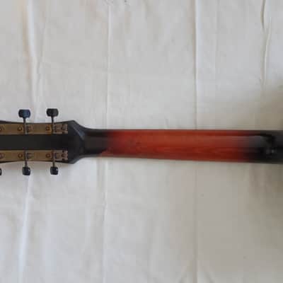 Unknown 1930's Vintage Archtop, probably German / Schonbach made. Archtop probably 1930's - Red / dark sunburst image 12