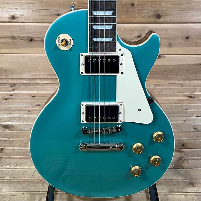 Gibson Les Paul Standard 50s Plain Top Electric Guitar - Inverness Green image 1