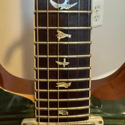 PRS Santana Retro Top 10 2018 - Trampas Green image 10