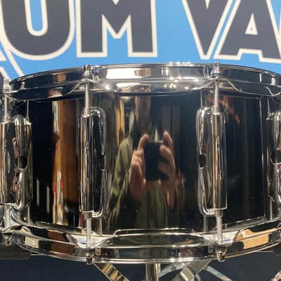Dixon - 6.5x14" Greg Bissonette Signature Snare Drum, 2014 Black Nickel image 11
