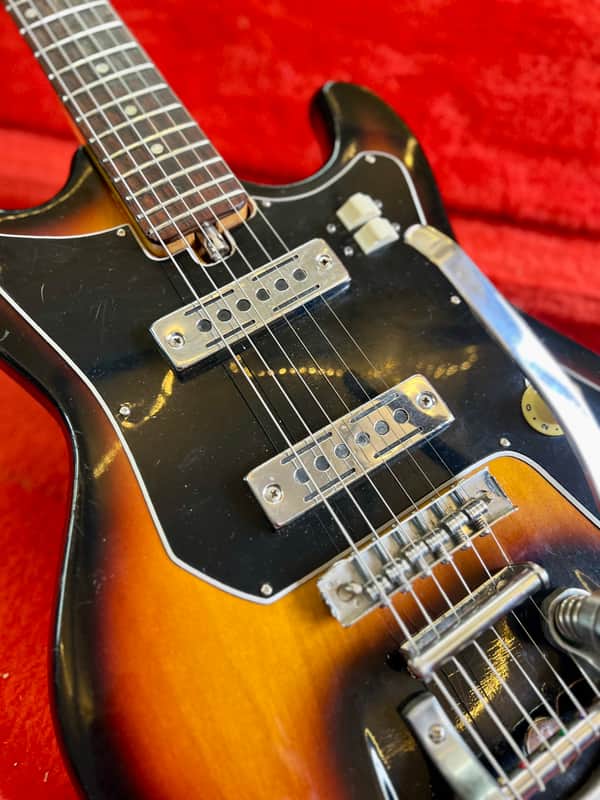 Kay ET-200 electric guitar 1960's - Teisco bizarre MIJ Japan