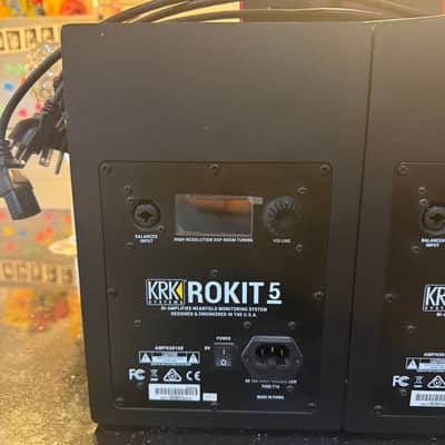 KRK RP-5 Rokit G4 2-Way 5" Active Studio Monitors (Pair) 2019 - 2021 - Black image 6