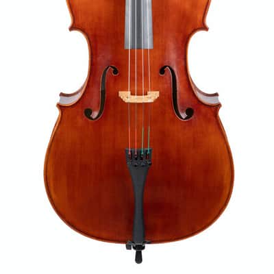 Revelle Model 750 Cello Outfit | 4/4 European Cello w/ Case, Bow, Rosin. New with Full Warranty! image 1