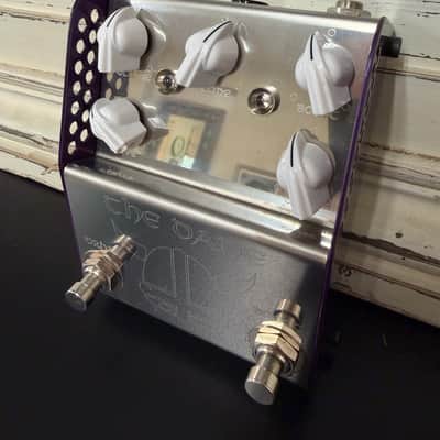 ThorpyFX The Dane Peter Honore Signature Overdrive / Boost 2010s - Silver / Purple image 6