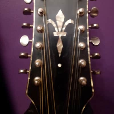 Vintage 1975 Hagstrom H-33 ( BJ-12) 12-string Acoustic Guitar image 6