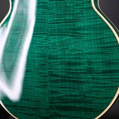 Gretsch Broadkaster Jr. LX Figured Semi-Hollow 2026 - Tropic Aura image 11