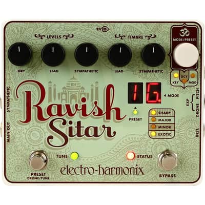 Electro-Harmonix Ravish Sitar Emulator Pedal image 1