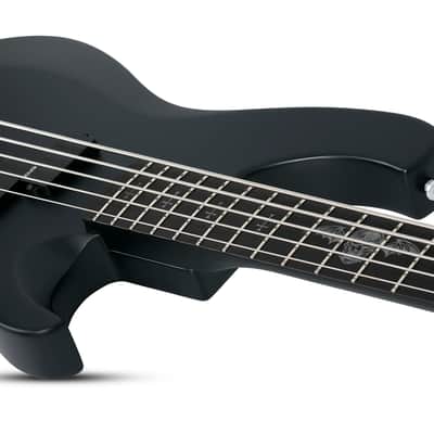 Schecter Johnny Christ 5 Bass Satin Black + Free Gig Bag - SBK 5-String Electric Bass - Brand New image 3