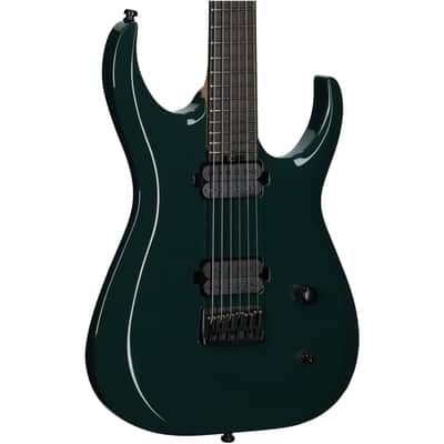 Jackson Roman Ibramkhalilov MDK HT6 Baritone Electric Guitar, (with Gig Bag), Emerald image 8