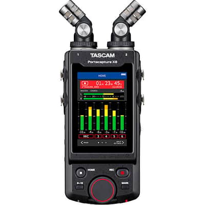 TASCAM Portacapture X8 6-Input / 8-Track Handheld Adaptive Multitrack Recorder with USB Audio Interface **mint-in-box!! image 2