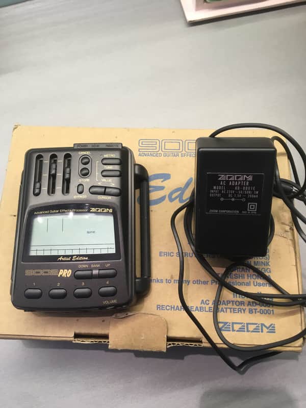 Mega Rare Vintage ZOOM 9002 Pro Artist Edition Multi Effects Processor NOS image 1