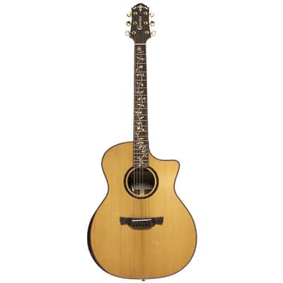 Crafter VL G28CE VVS VL Series Grand Auditorium Cutaway Solid Spruce Top Mahogany Neck 6-String Acoustic-Electric Guitar w/Gig Bag image 3