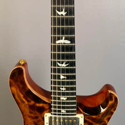PRS Custom 24 Wood Library 2019 - Yellow Tiger image 9
