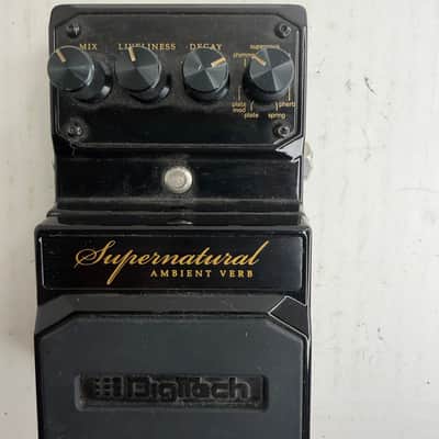 DigiTech Supernatural Ambient Stereo Reverb 2010s - Black image 1