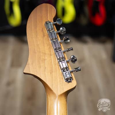 Bilt Relevator Baritone LS Guitar w/ Gigbag - Heather Mist Satin image 15