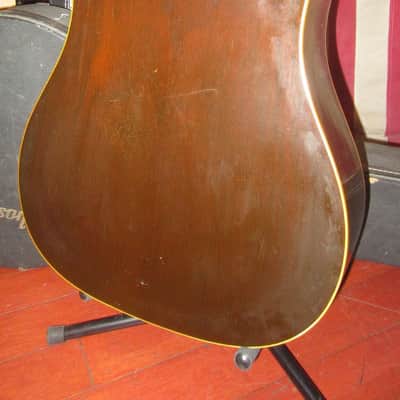 1970 Gibson J-160E Natural w/ Original Hardshell Case image 6
