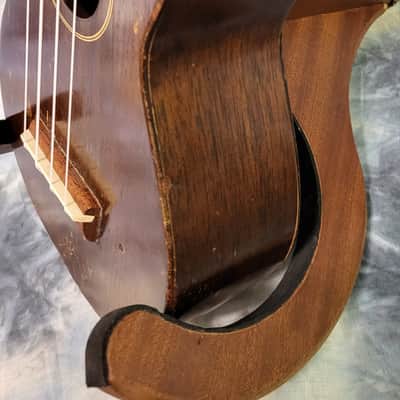 Video Demo Vintage RARE 1955 Gibson Soprano Brand Ukulele New Strings All Original Brand New Hard Shell Case image 8