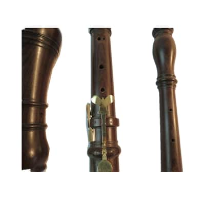 Professional German Baroque style Oboe A-415HZ, Hard rosewood oboe image 3