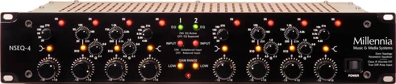 Millennia Media NSEQ-4 Discrete Solid State Two Channel Parametric EQ image 1