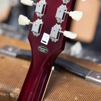 2025 Epiphone Inspired by Gibson Custom 1959 Les Paul Standard - in Deep Cherry Sunburst image 4