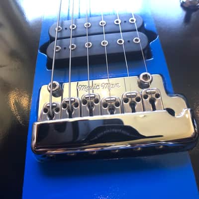 Ernie Ball Music Man John Petrucci 6 JP6 2002 Custom Black & Blue image 9