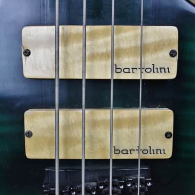 2001 Pendragon Banshee Green With Bartolini Pickups Free Shipping image 8