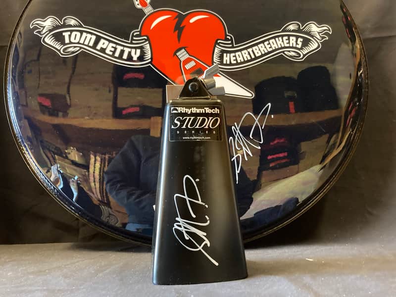 Steve Ferrone's Tom Petty and the Heartbreakers Rhythm Tech - 8" Studio Series Cowbell, Autographed! image 1