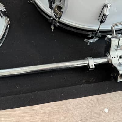 Rogers Vintage Power Tone Drum Kit 1972 - Flat White image 4