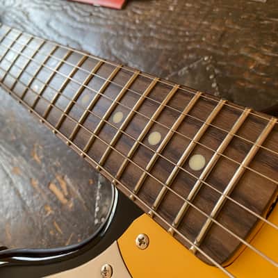 Fender Japan FSR Alder Jaguar Reissue MIJ Piano Black w/ Anodised Pickguard MIJ Japanese Shop Order image 16