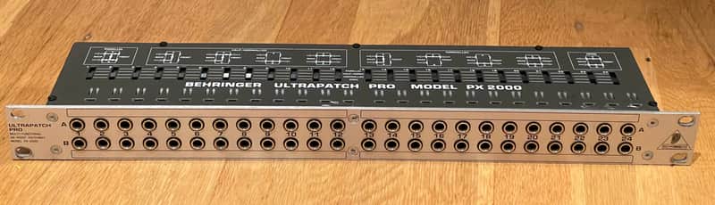 Behringer Ultrapatch Pro PX2000 48-Point TS Patchbay | Reverb UK