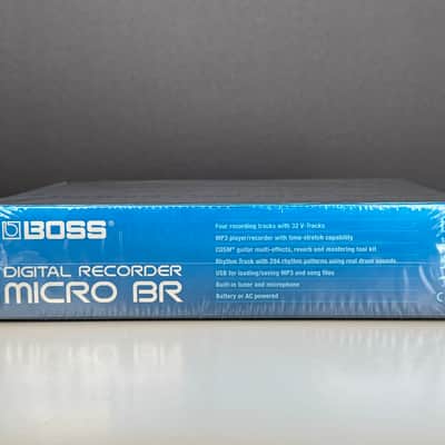 Boss Micro BR Digital Recorder M-BR w/ PSA-120S Power Supply image 14
