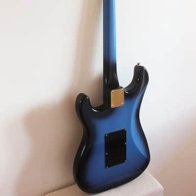 Used Yamaha ST535RX 80s MIJ Strat HSS Blueburst image 17
