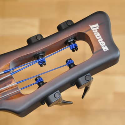 IBANEZ UB804 MOB Mahogany Oil Burst / 4-String Electric Upright Bass / UB804-MOB / I260303080 image 8