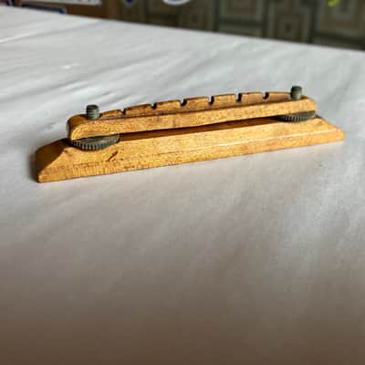 Kay Maple Flat Top Bridge (Value Leader, Style Leader) etc 1950s 1960s - Amber image 1