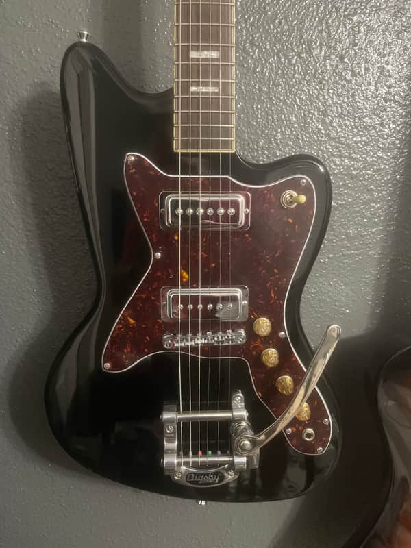 Silvertone 1478 Reissue 2010s - Black Bild 1