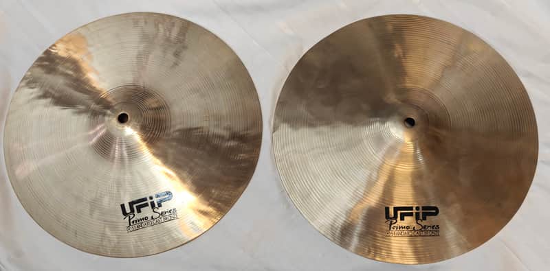 UFIP Primo Series Standard 14" Hi-Hats - NOS image 1
