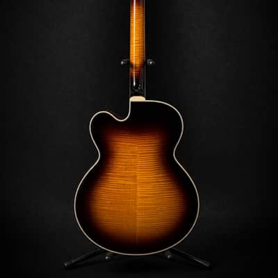 2013 Gibson Custom Shop L-5 Wes Montgomery “Crimson” – Flame Maple – COA – Rare Boutique Build image 3