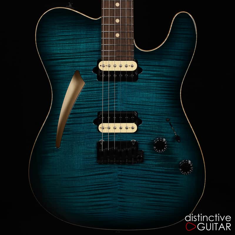 Suhr Modern T Custom - Trans Teal Burst image 1