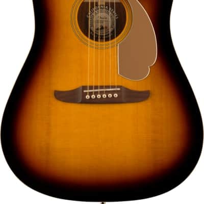Fender Redondo Player Walnut Fingerboard Gold Pickguard Sunburst image 3