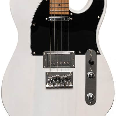 Stagg SET-PLUS WHB Vintage T Series Solid Paulownia Body Bolt-on Maple Neck 6-String Electric Guitar image 4